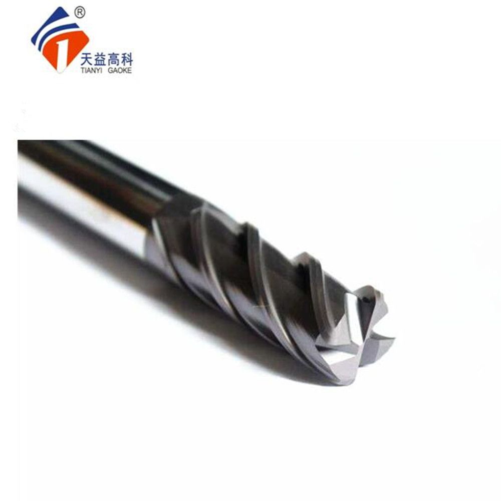 Flat Milling Cutters Tungsten Carbide End Mills