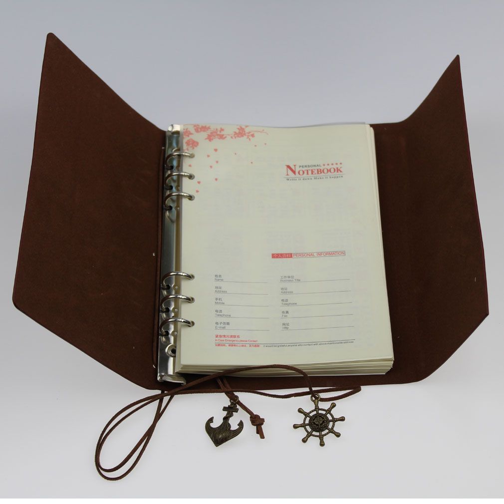 A4 A5 PU Leather Notebook With Elastic, Band Notebooks Office School Supplies