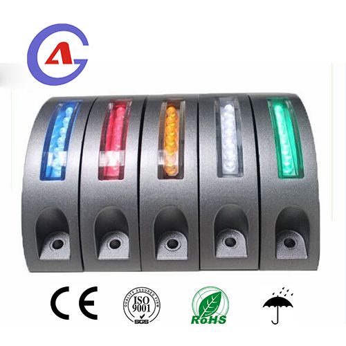 Blinking led light driveway solar traffic road stud / raised pavement marker