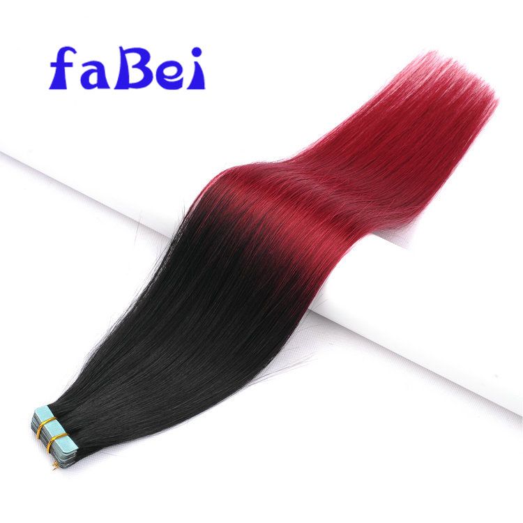  Wholesale price top quality double drawn blonde remy tape in hair extensions for women