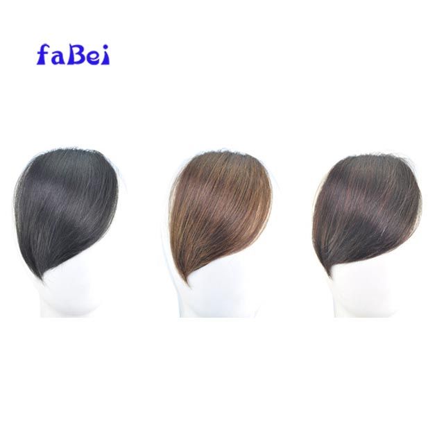  blond color 613# 100% human hair fringe clip in fringe hair in stock with many color avaliable