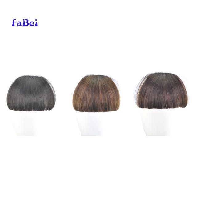  blond color 613# 100% human hair fringe clip in fringe hair in stock with many color avaliable