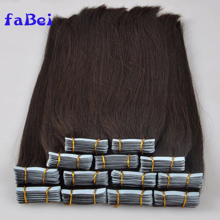  Wholesale price top quality double drawn blonde remy tape in hair extensions for women