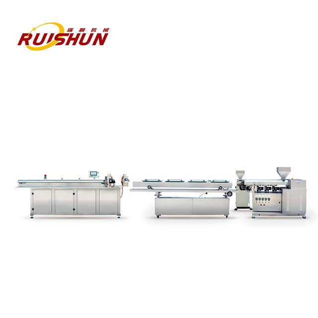 Trachea tube extrusion line