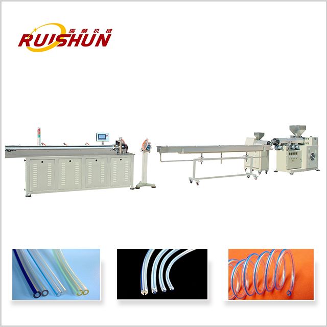 Endotracheal tube extrusion line