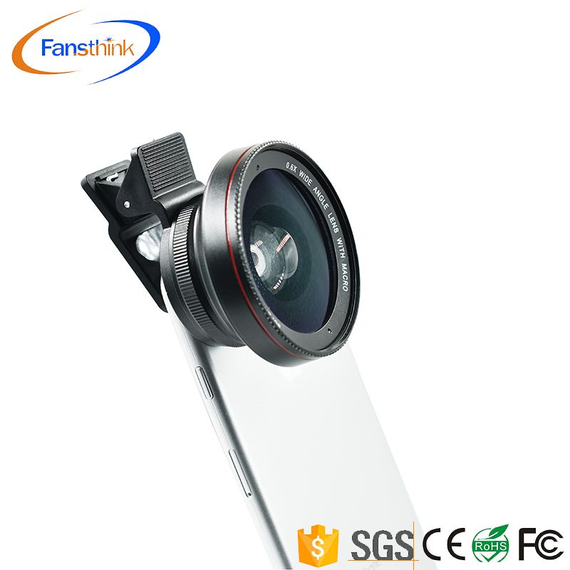 High-quality mobile phone accessory 0.6x Super Wide Angle Macro lens for Phone Camera Universal Phone Accessories Mobile