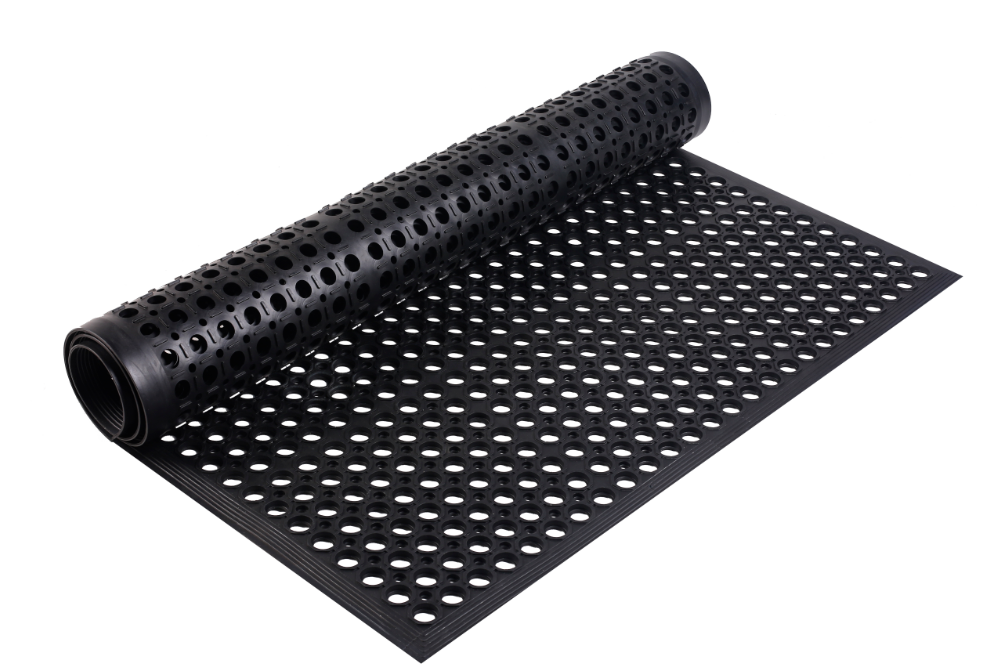 kitchen industry outdoor livestock safety hollow hole antislip antifatigue rubber mat