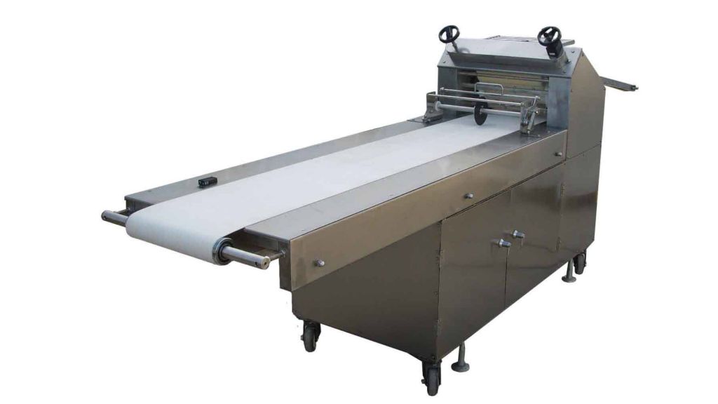 Automatic sheet dividing and shaping  machine 