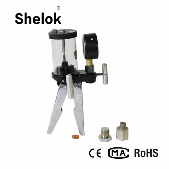 High pressure hydraulic oil calibration hand pump pressure tester calibration machine