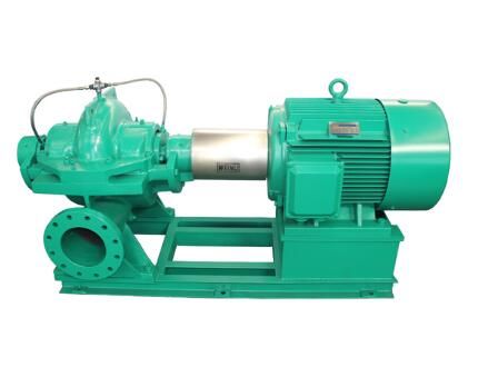 Axial opening double suction centrifugal pump