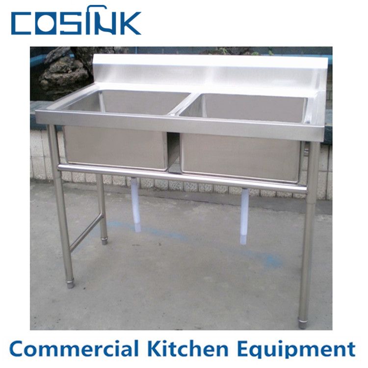 handmade 201 304 Commercial kitchen stainless steel sink