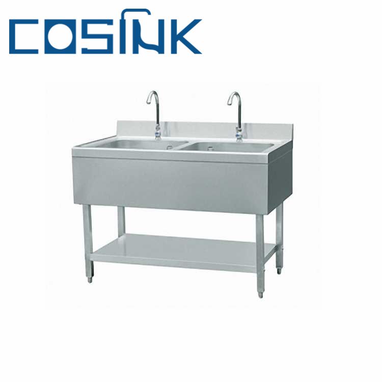 High-end moulded 201 304 Commercial kitchen stainless steel sink