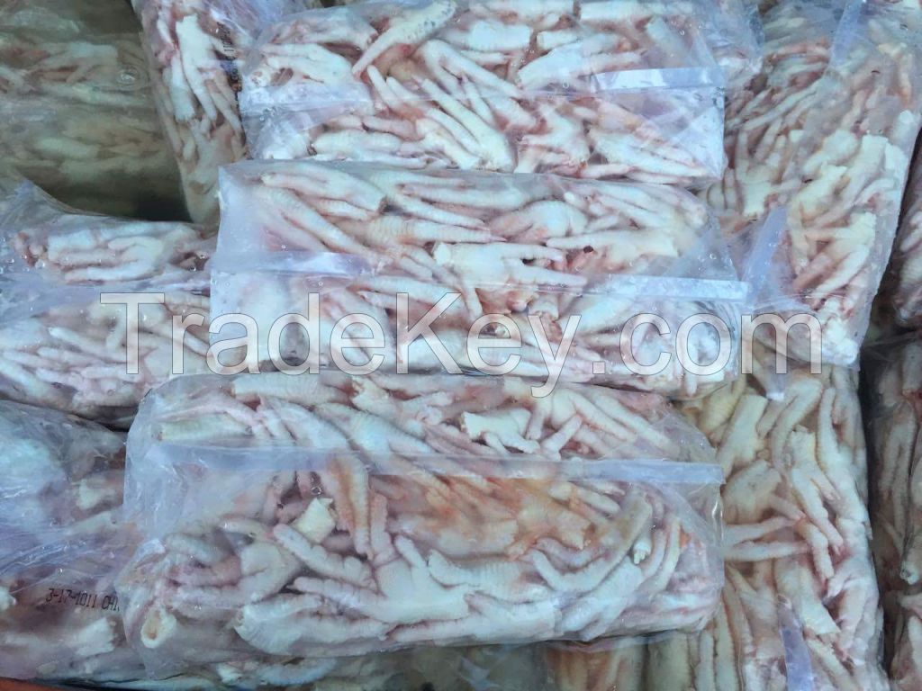 Halal Fresh Frozen Processed Chicken Feet , chicken Paws Grade A Brazil chicken paws and paws