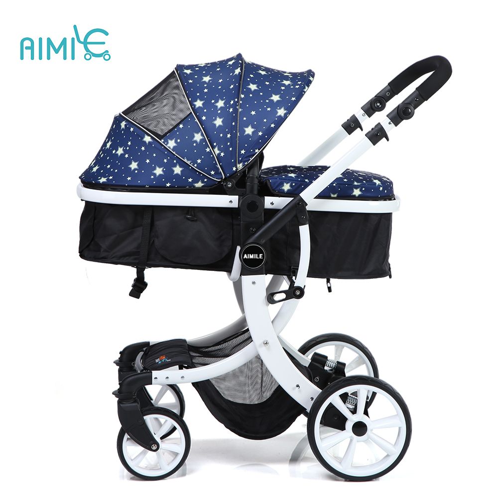 2017 Aluminum alloy frame of baby stroller for newborn from China factory