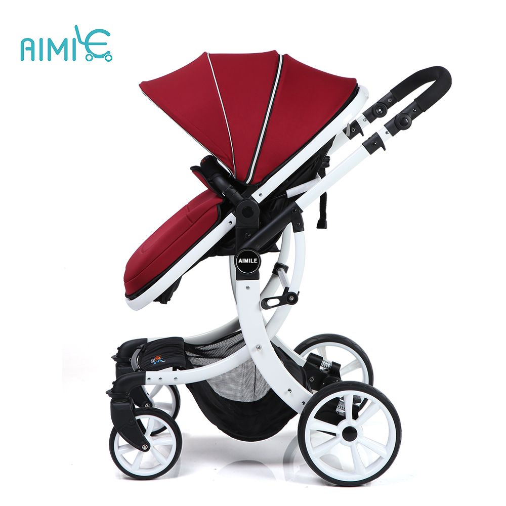 2017 Aluminum alloy frame of baby stroller for newborn from China factory