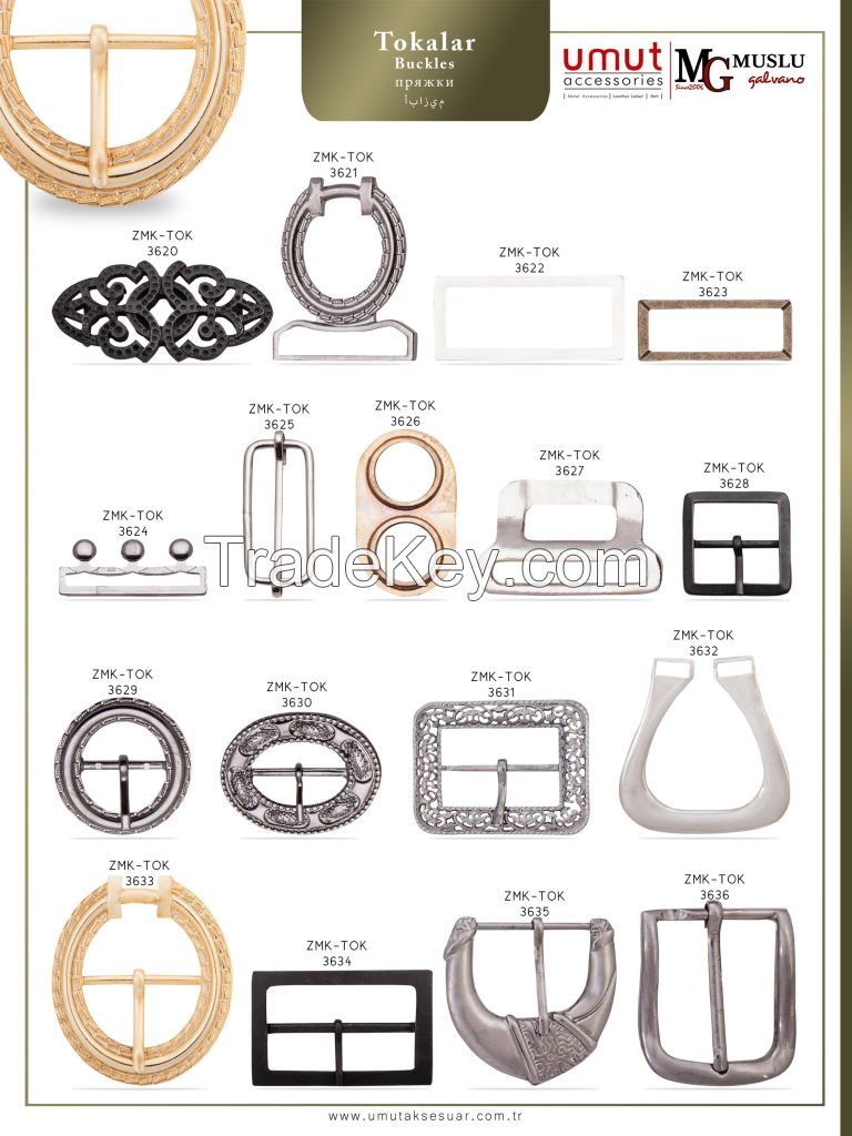 Zinc alloy buckle