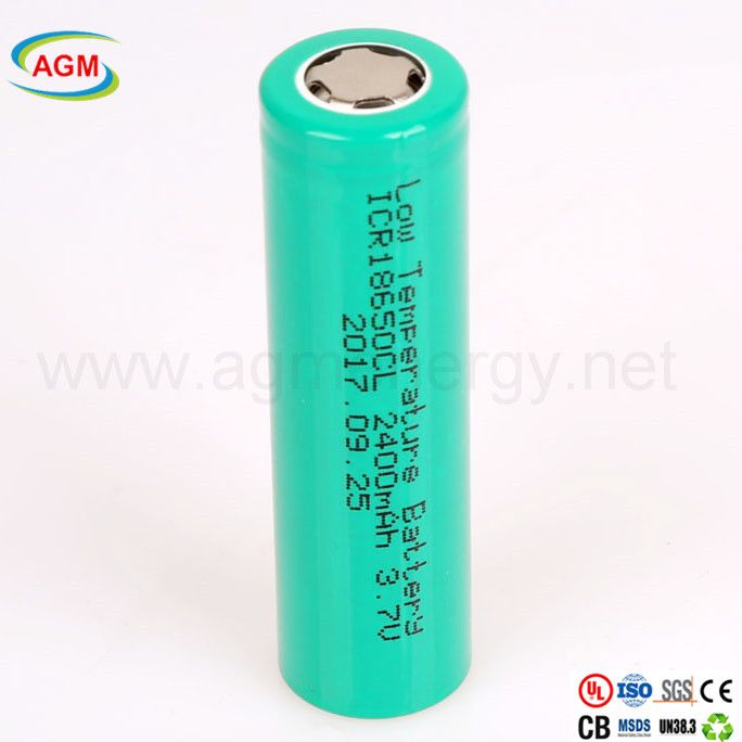 Rechargeable Low Temperature Battery Icr18650cl 2200mAh 3.7V Lithium Battery