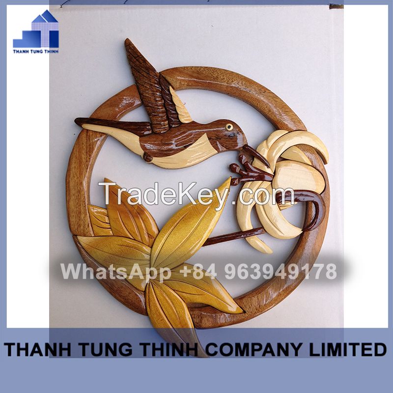 Decorate Your Home With Wooden Intarsia