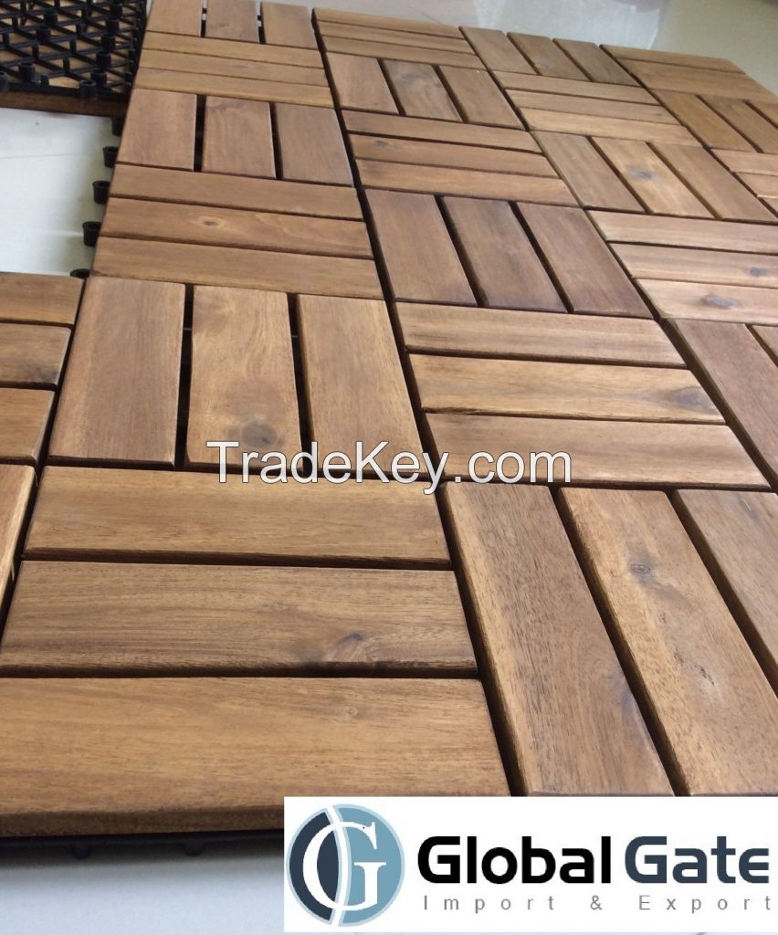 Wood Deck Tile Flooring