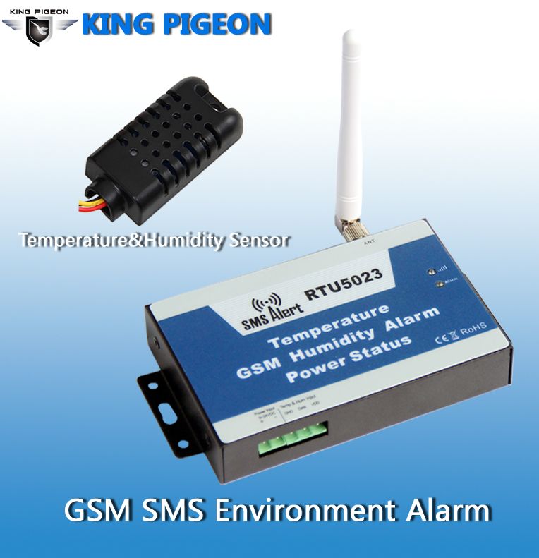 GSM SMS Temperature Humidity Alarm