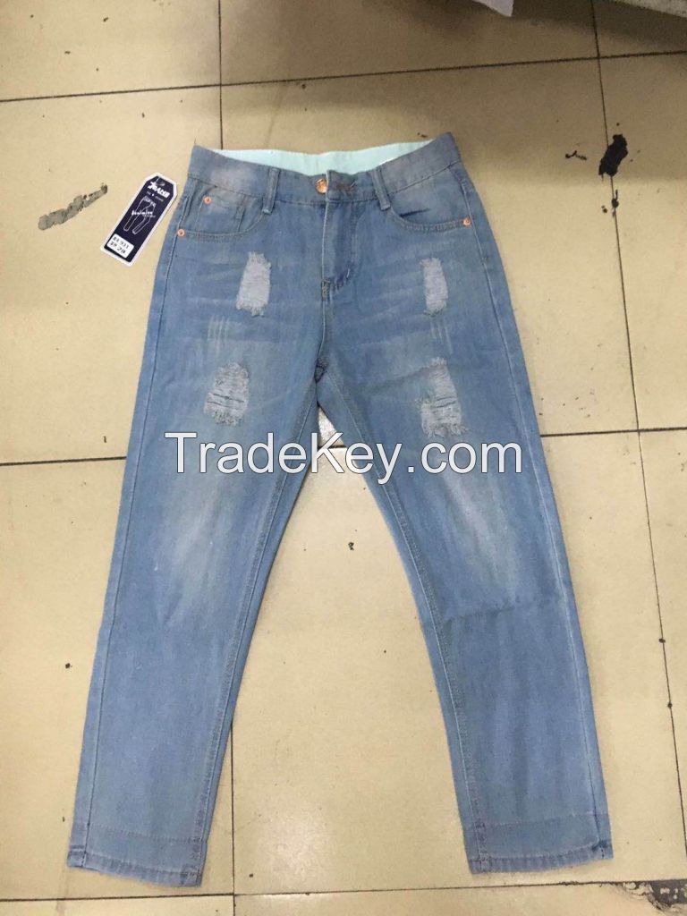 mens denim jeans, stock jeans