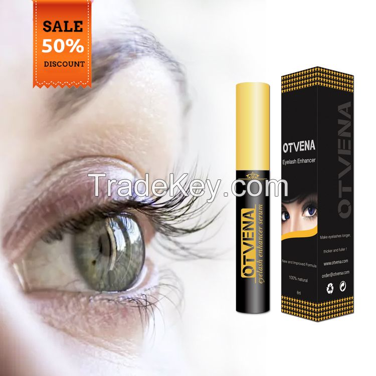 Otvena Organic Lashes Brow Growth Liquid Eyelash Eyebrow Enhancer Eyelash Serum