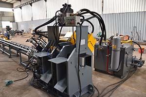 CNC punching/shearing/marking line for flat steel