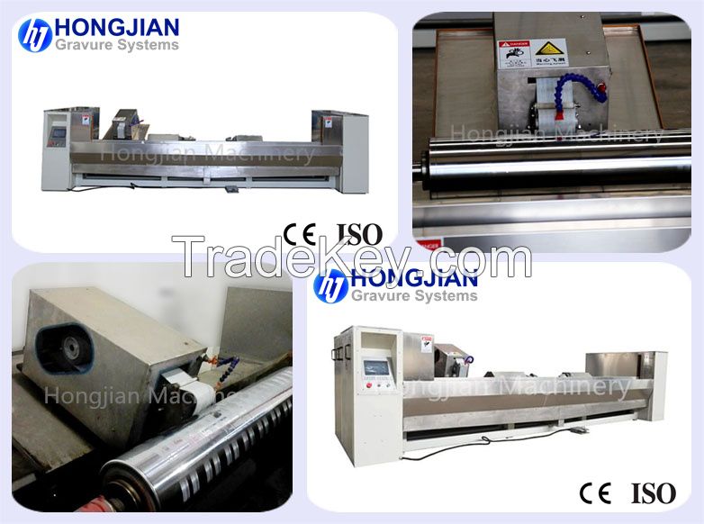 Chrome-Plated Gravure Cylinder Polishing Machine