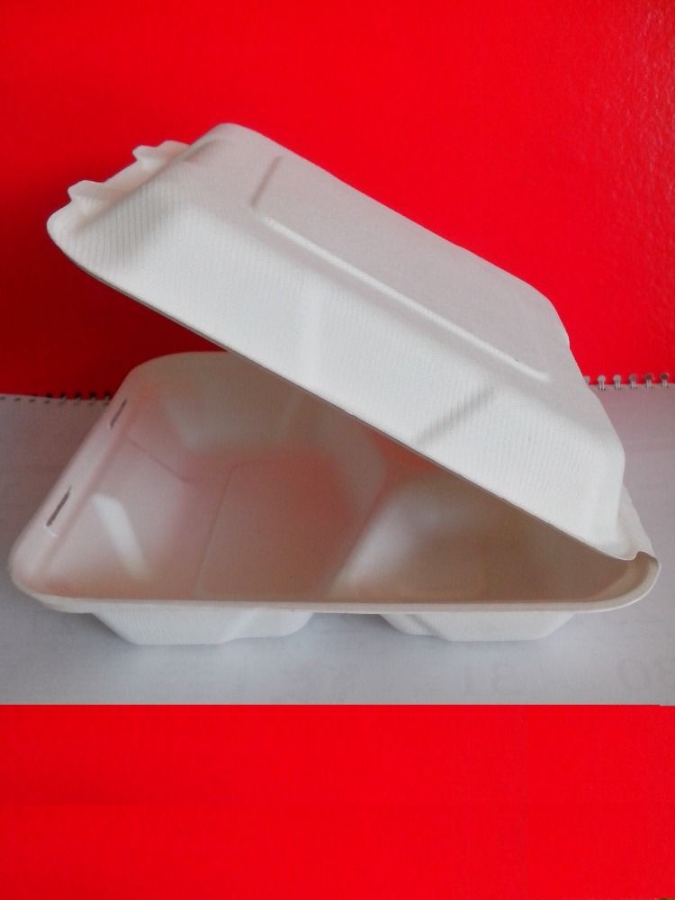 Non Plastic Biodegradable Diposable Tableware and Take Away Boxes, bagasse pulp paper tableware