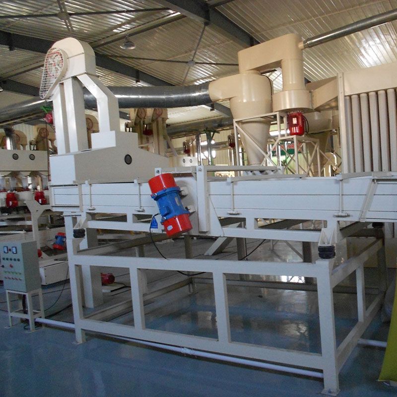 Buckwheat processing line