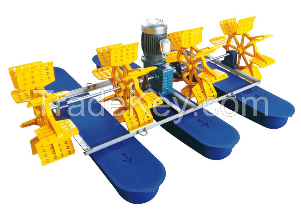 2 Horse Power 4 Impellers Paddle Wheel Aerator