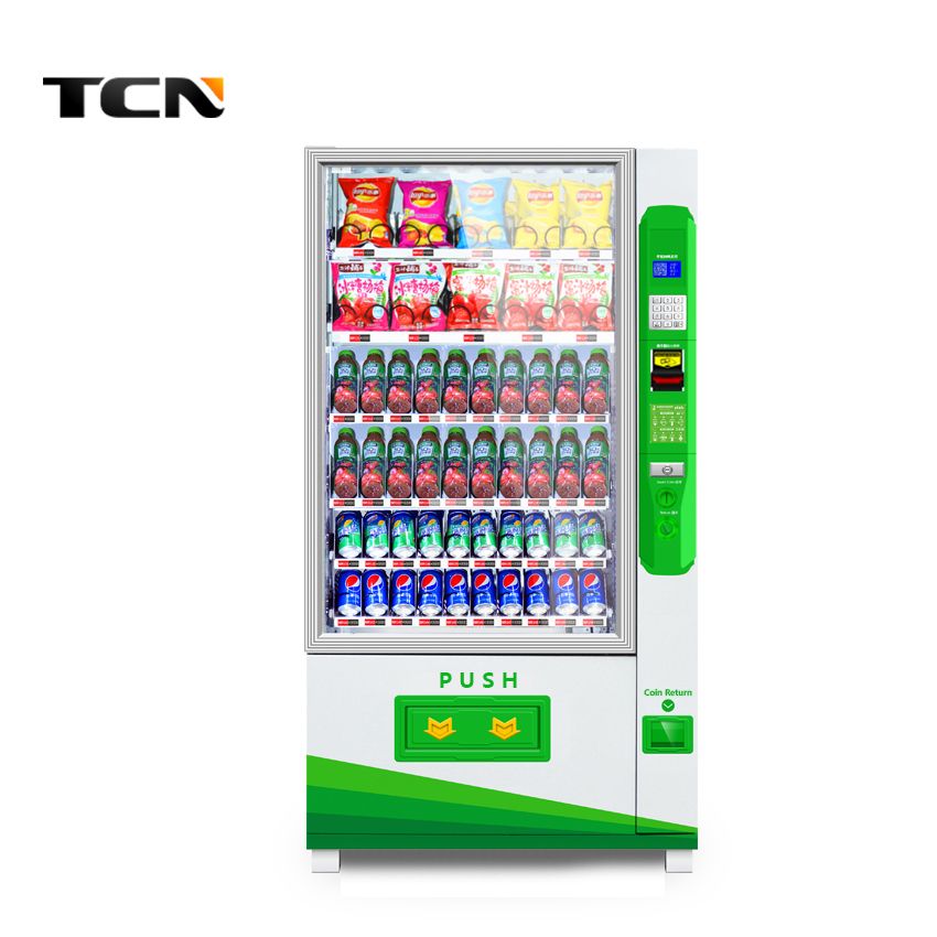 TCN 50 Inch Cold Drink Big Touch Screen Snack Vending Machine Malaysia