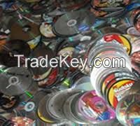 Transparent PC CD Scrap