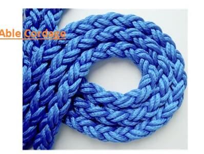 8 strand polyester mooring rope