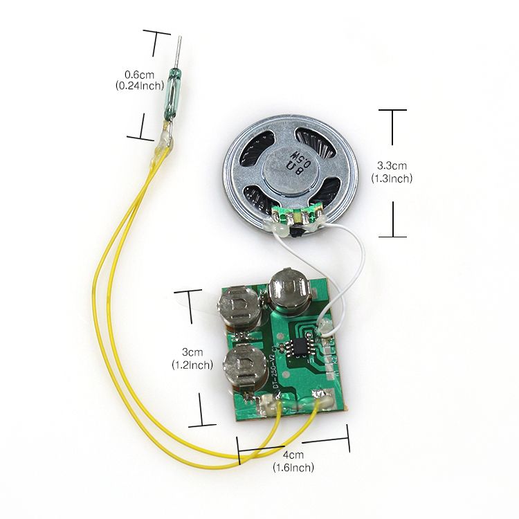 mini recordable sound module voice chip for greeting cards manufacturer supplier