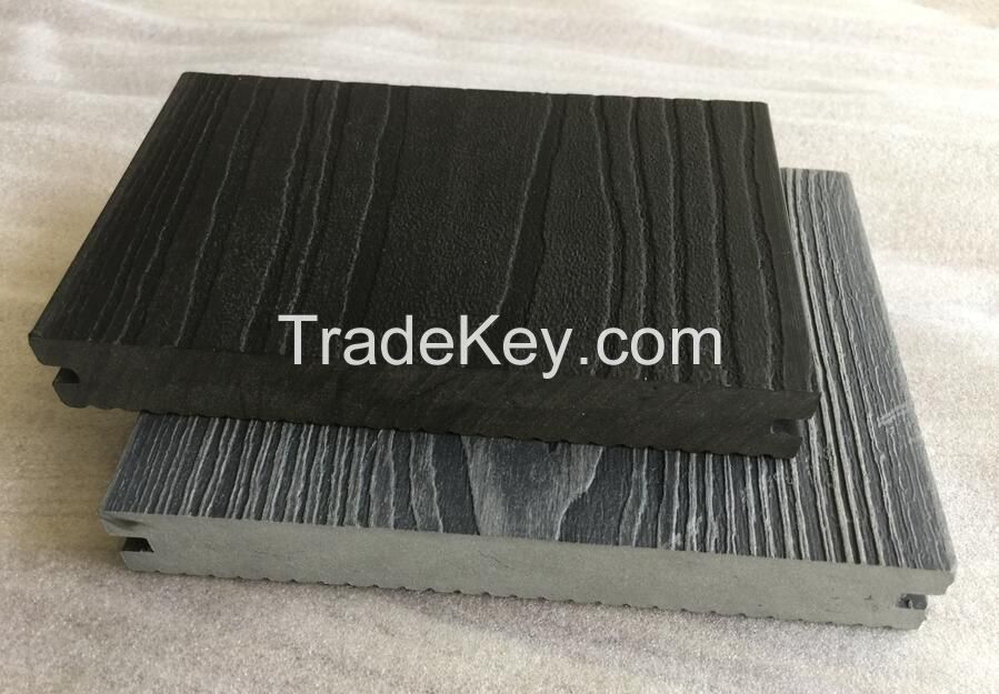 Solid Decking Boards 150x25mm Embossment  WPC Decking