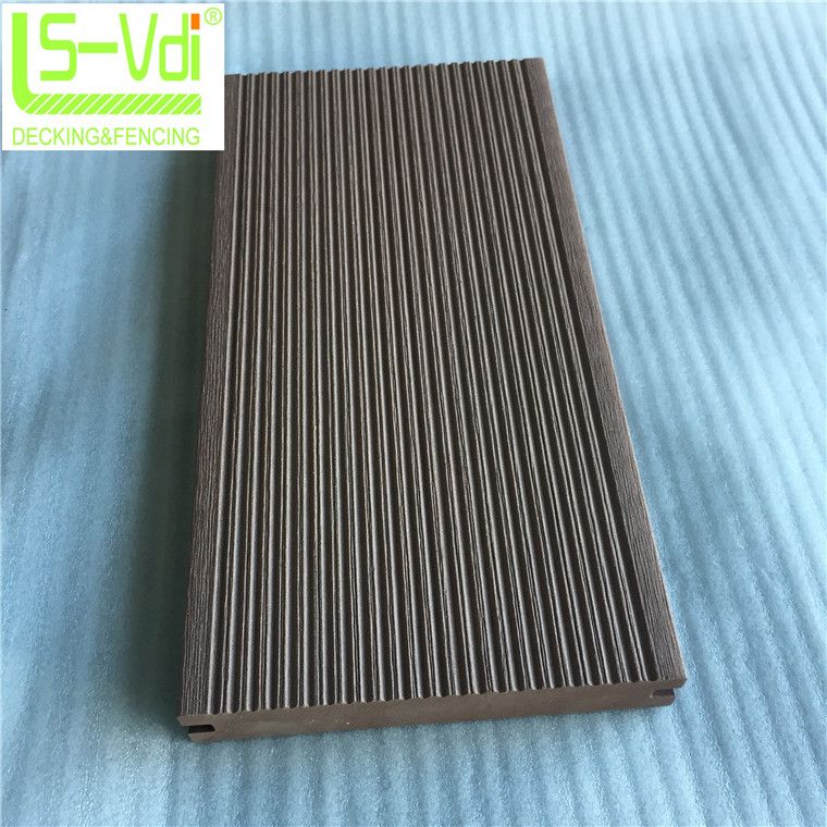 3D art wpc flooring wood plastic composite outdoor decking floor tile