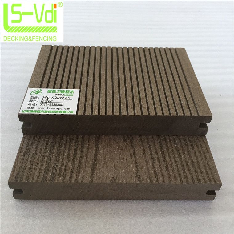 Maintenance wood plastic composite paneling garden decoration tile