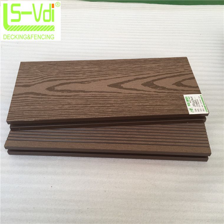 Hollow wood plastic composite flooring for garden decorations interlocking floor tiles