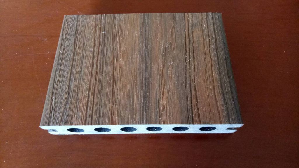 140*22mm wood plastic composite wpc floor wooden decor tile