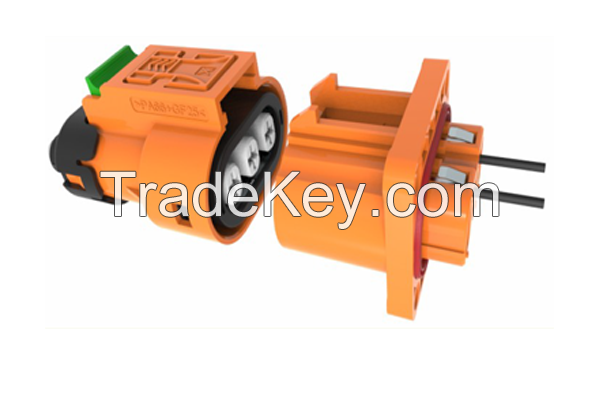 Plastic High Voltage/Current Connector