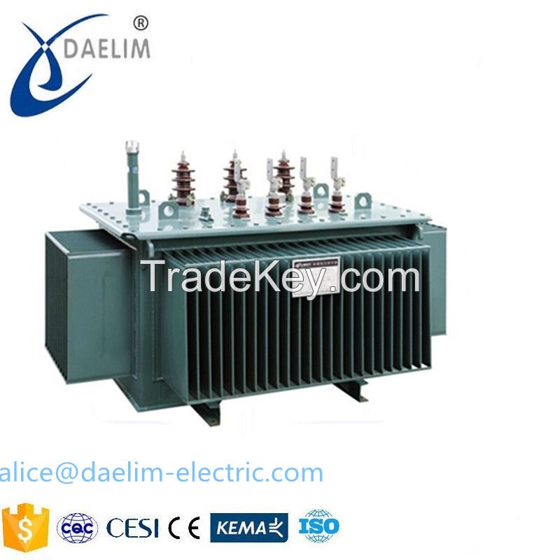 Three Phase Oil OLTC 10kv/400v Distribution Transformer