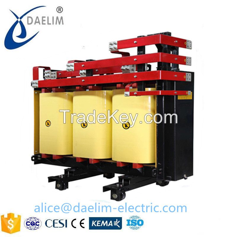 Safe 35kv/400v Cast Resin Electrical Transformers 1500kva