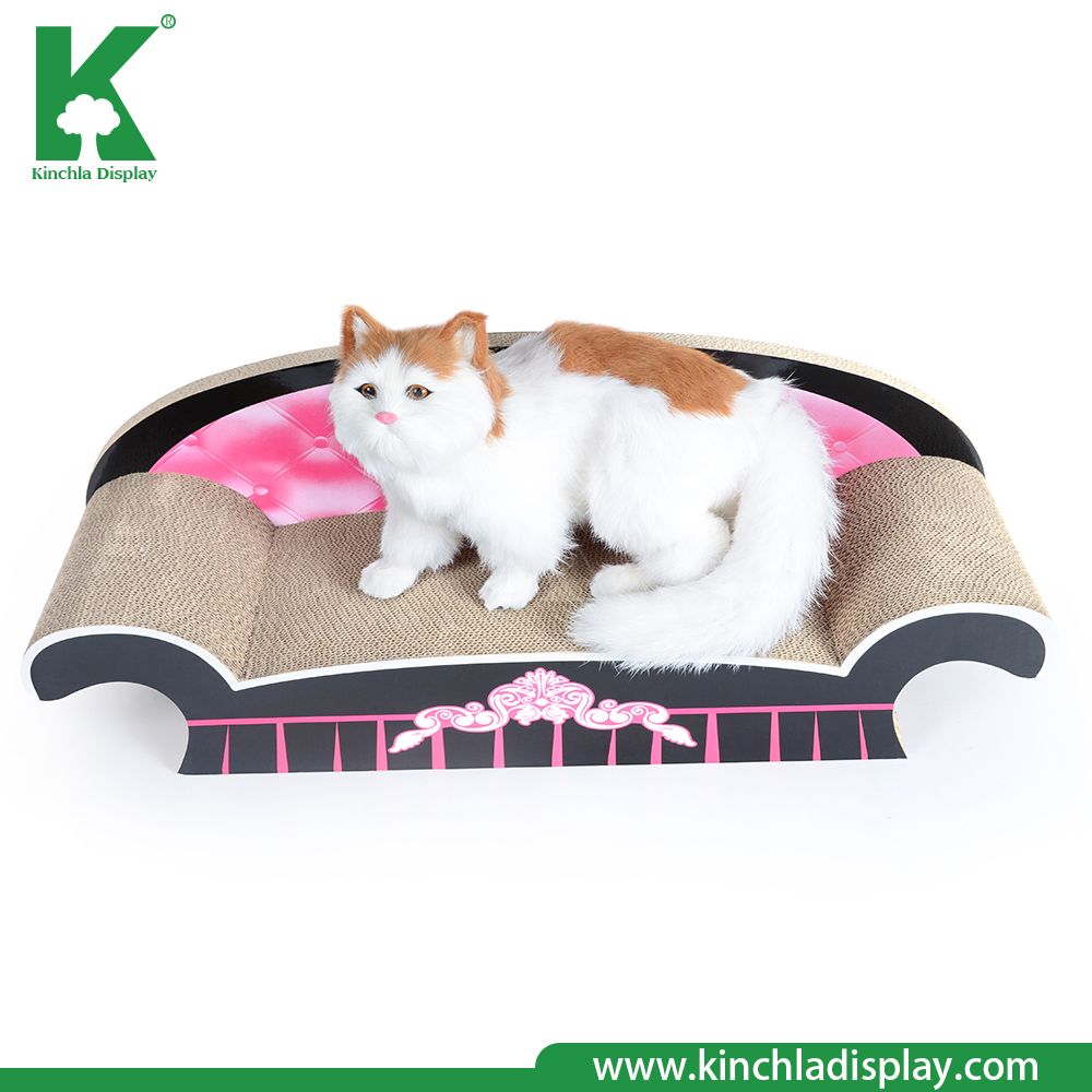 Kinchla  Manufacturer Eco-Friendly  Pet Bed Corrugated Cardboard Cat Scratch Cat Chew Toy