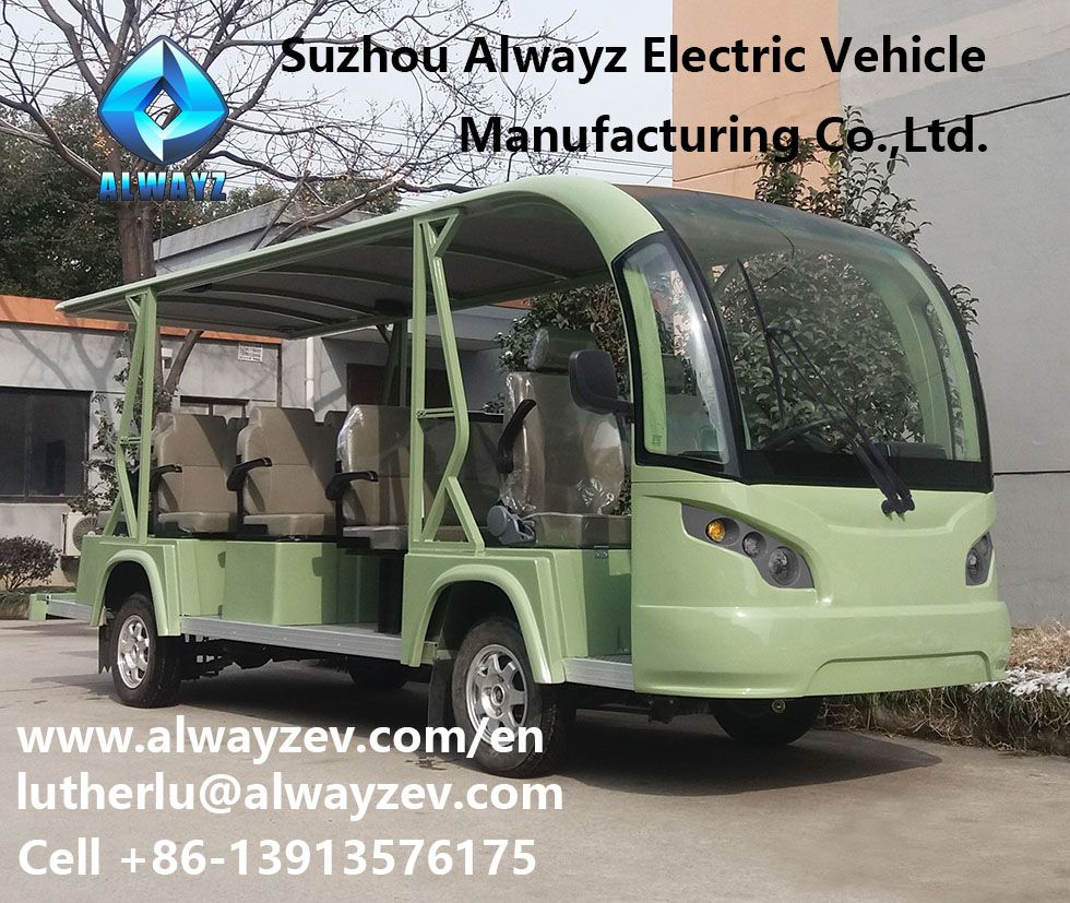 Electric shuttle bus 14-seater