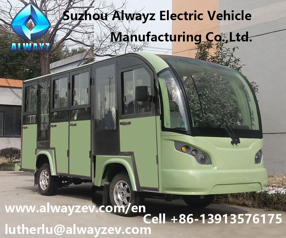 Electric shuttle bus 14-seater