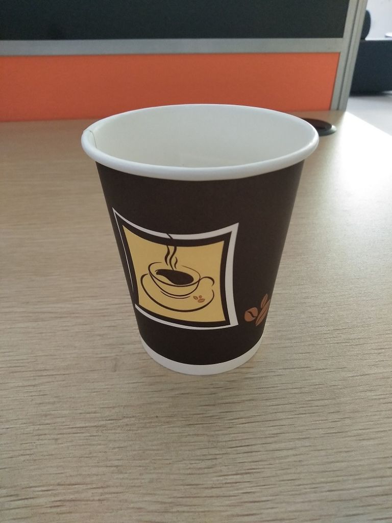 Custom Design Take Away Biodegraded Disposable Coffee Paper Cup