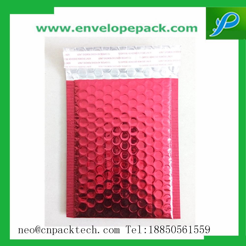 Metallic Bubble Padded Envelopes With Customized Pringting, Size And Color