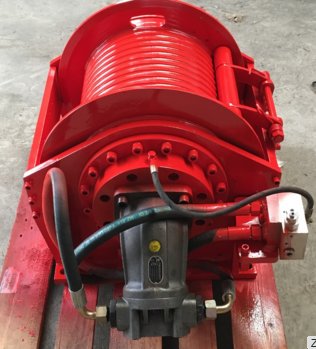 Hydraulic winch