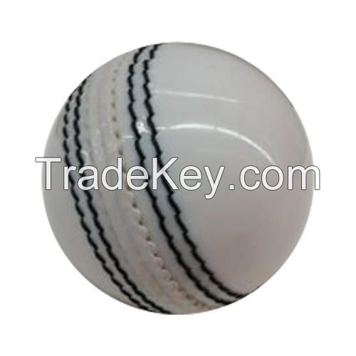 Hand &amp; Machine Stitched Leather Cricket Ball | All Colors